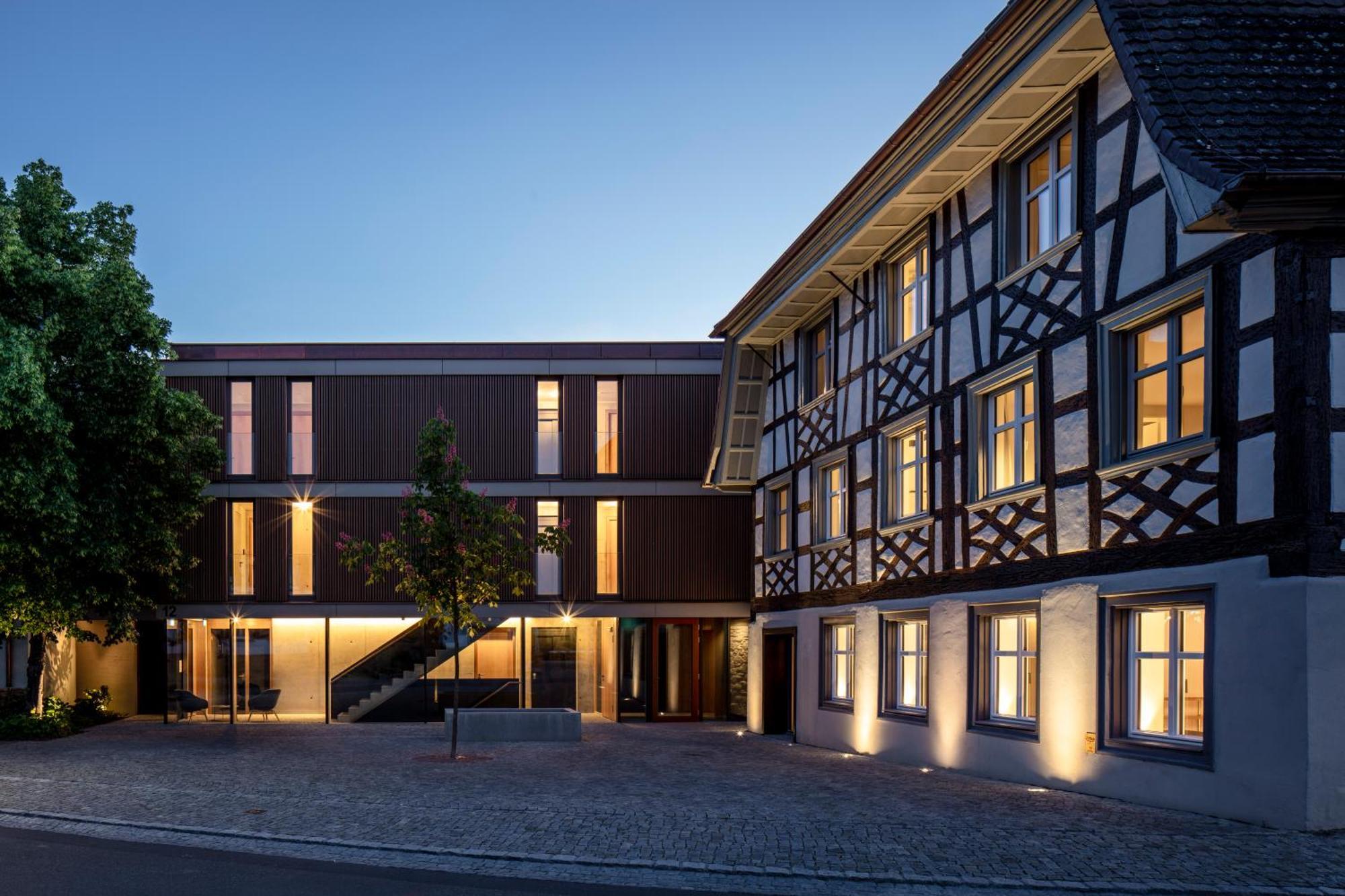 Sternen Bohlingen Aparthotel Esterno foto